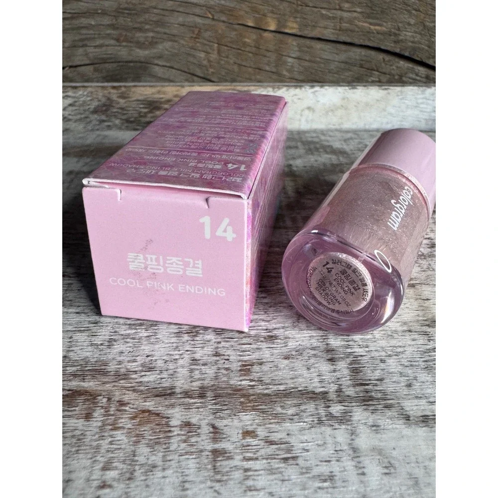 Colorgram Milk Bling Shadow | 14 Cool Pink Ending | Rare Discontinued | MSRP $11
